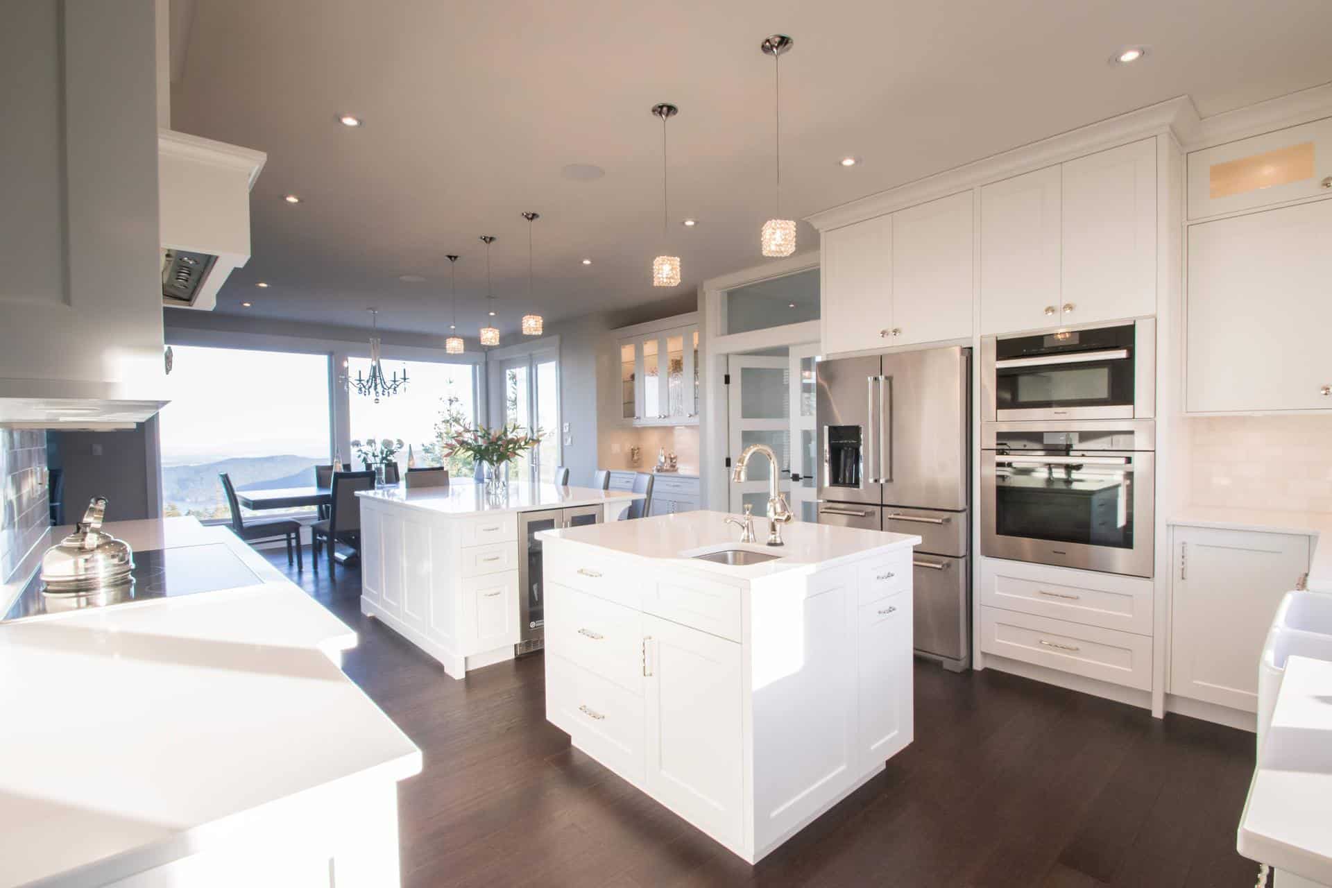 Renovated kitchen space