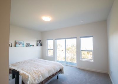 Lower level bedroom with sliding doors Oceanview