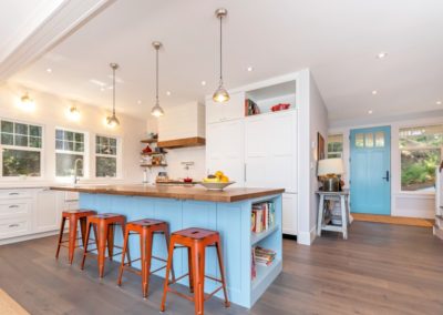 custom kitchen millwork butcher block countertop