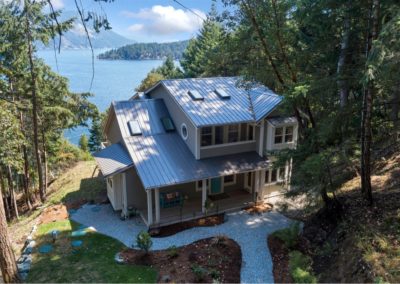 custom exterior of award winning Cowichan Valley home