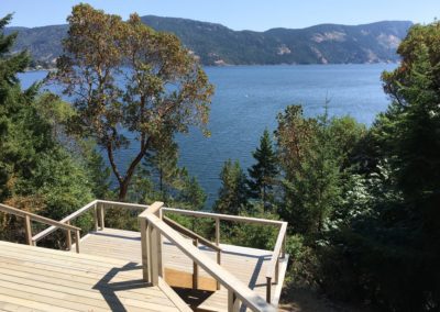 decking genoa bay custom home