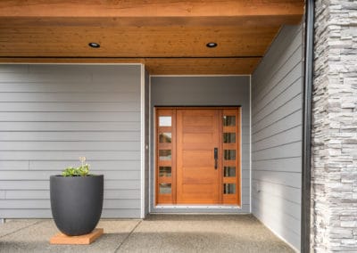Driftwood Custom Home front door