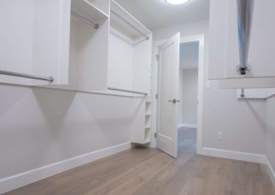 large master bedroom walk-in closet