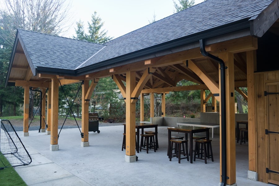 Shawnigan Lake Timber Frame