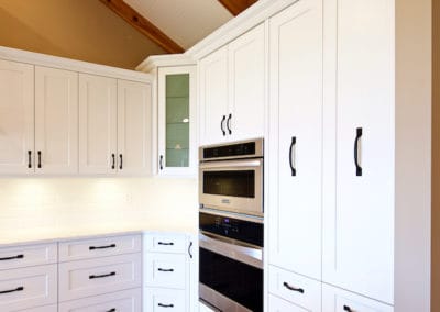 custom cabinetry and wall mounted ovens saltier home