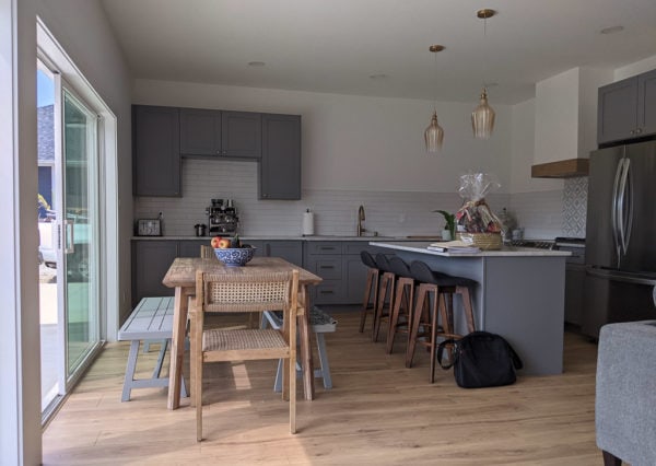 Modern farmhouse kitchen