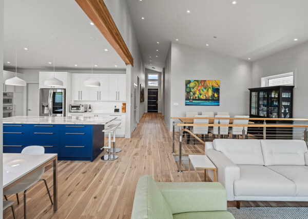 Quamichan Net Zero Home open concept main floor