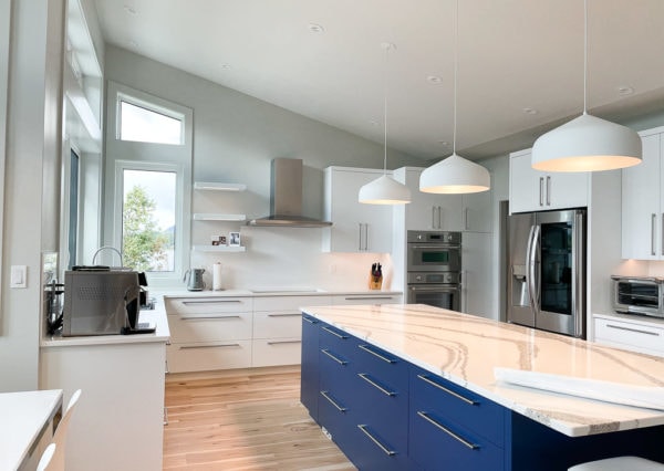 Open concept kitchen modern style