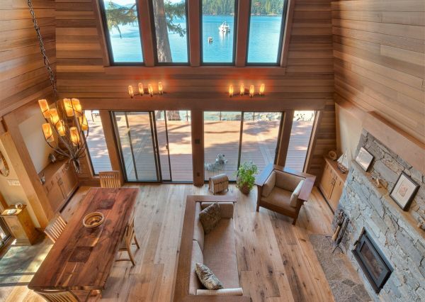 A-frame custom home