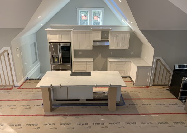 kitchen design in custom carriage home