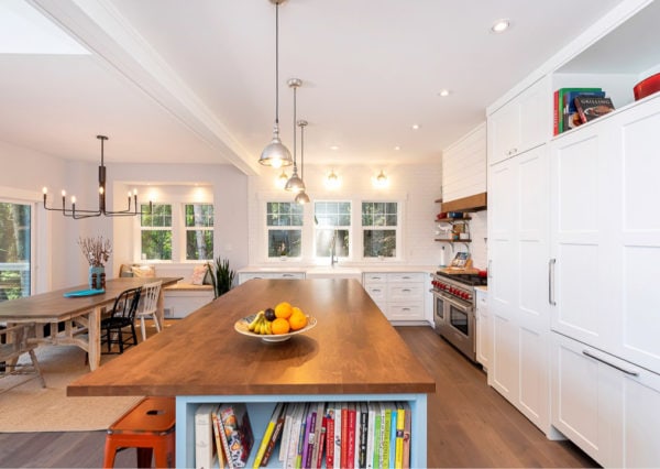 blue kitchen island pendant lighting modern farmhouse