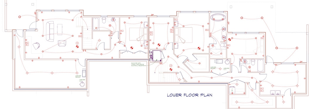 Seascape Duplex Lower floor plan