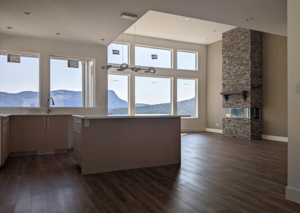 Kitchen and living room Seascape duplex