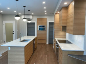 Custom Kitchen in Chemainus renovation