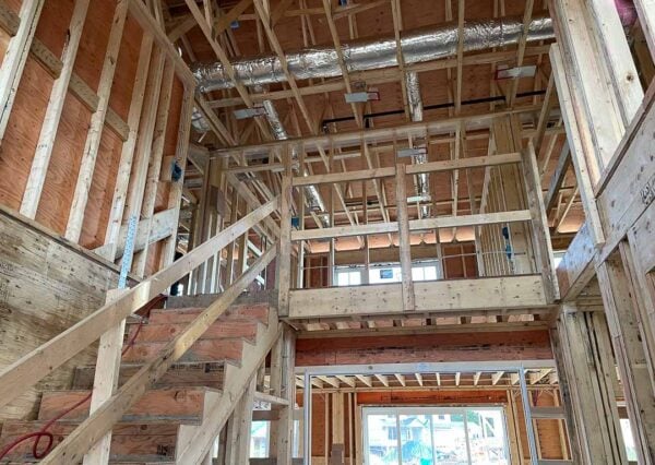 Interior framing Cowichan Bay