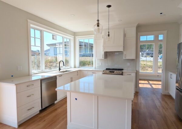 Cowichan Bay Custom Home kitchen