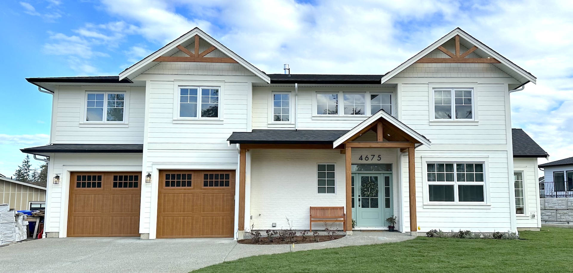 Custom Home built in Cowichan Bay by Made to Last Custom Homes