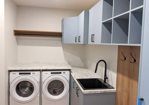 Laundry and mudroom