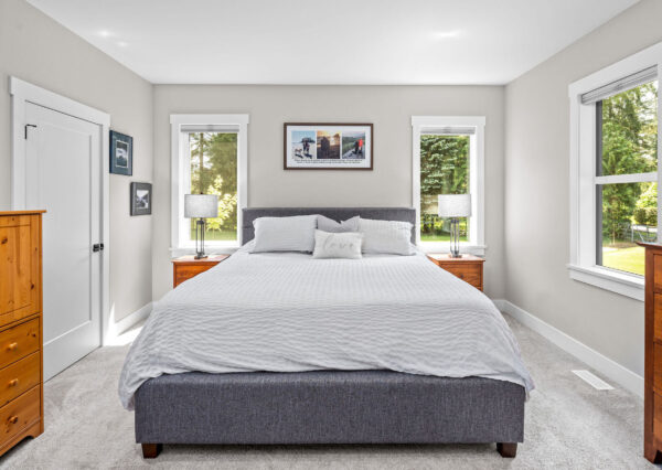 Master Bedroom in Modern Family Home