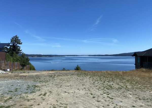 Oceanview build site on Vancouver Island