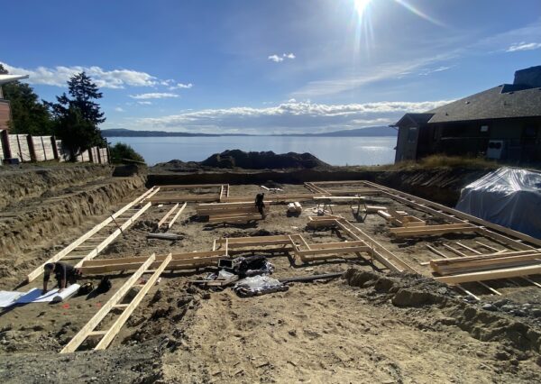 Home builder on Vancouver Island