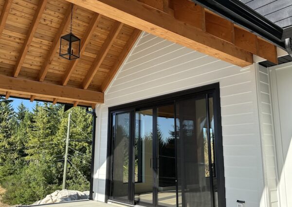 Outdoor living timber frame