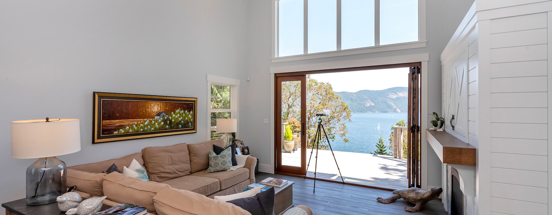 ProcessBanner Custom Home in Genoa Bay with Ocean Views