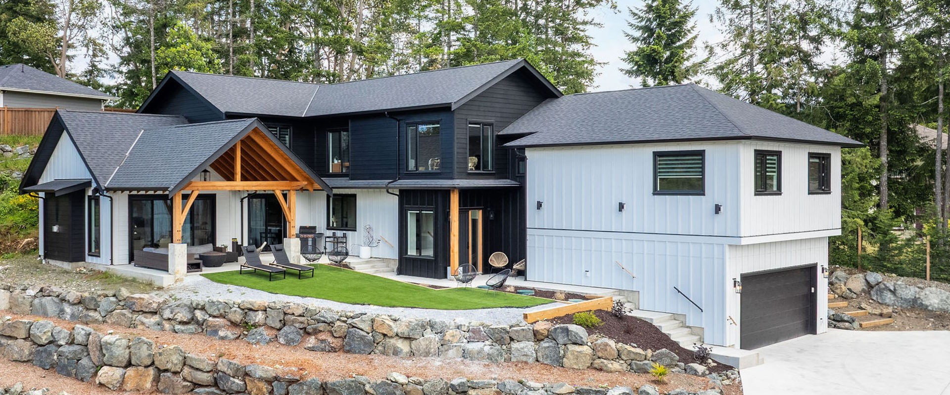 Shawinigan Lake custom home