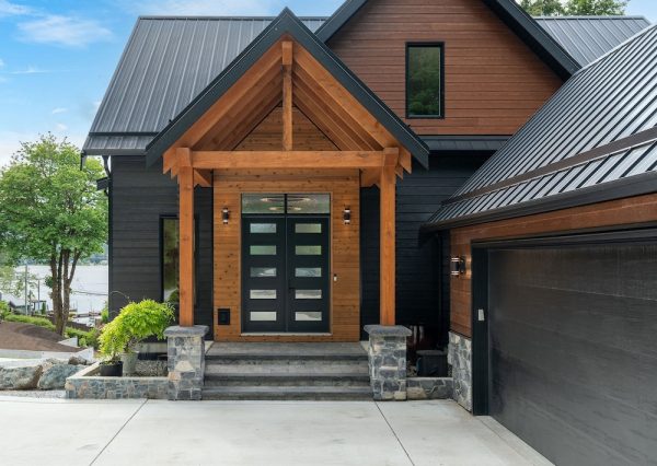 Lakeview custom home on Vancouver Island