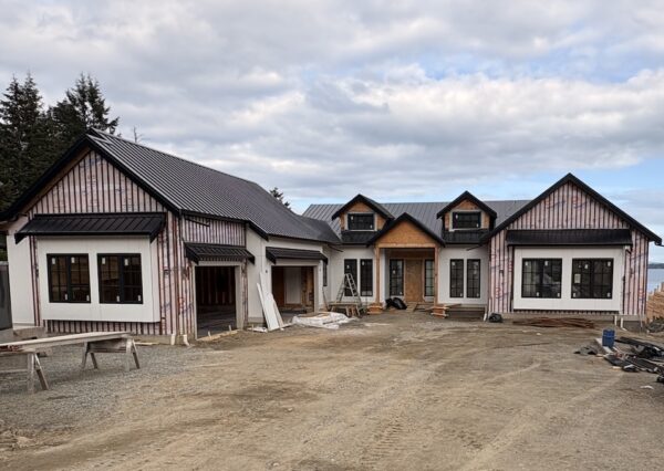 Custom Home in Mill Bay