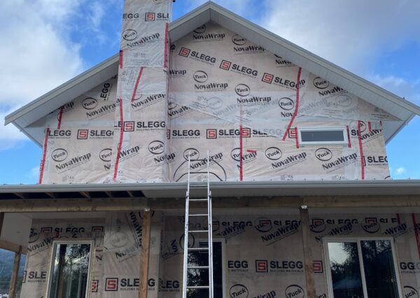 New home build in the Cowichan Valley