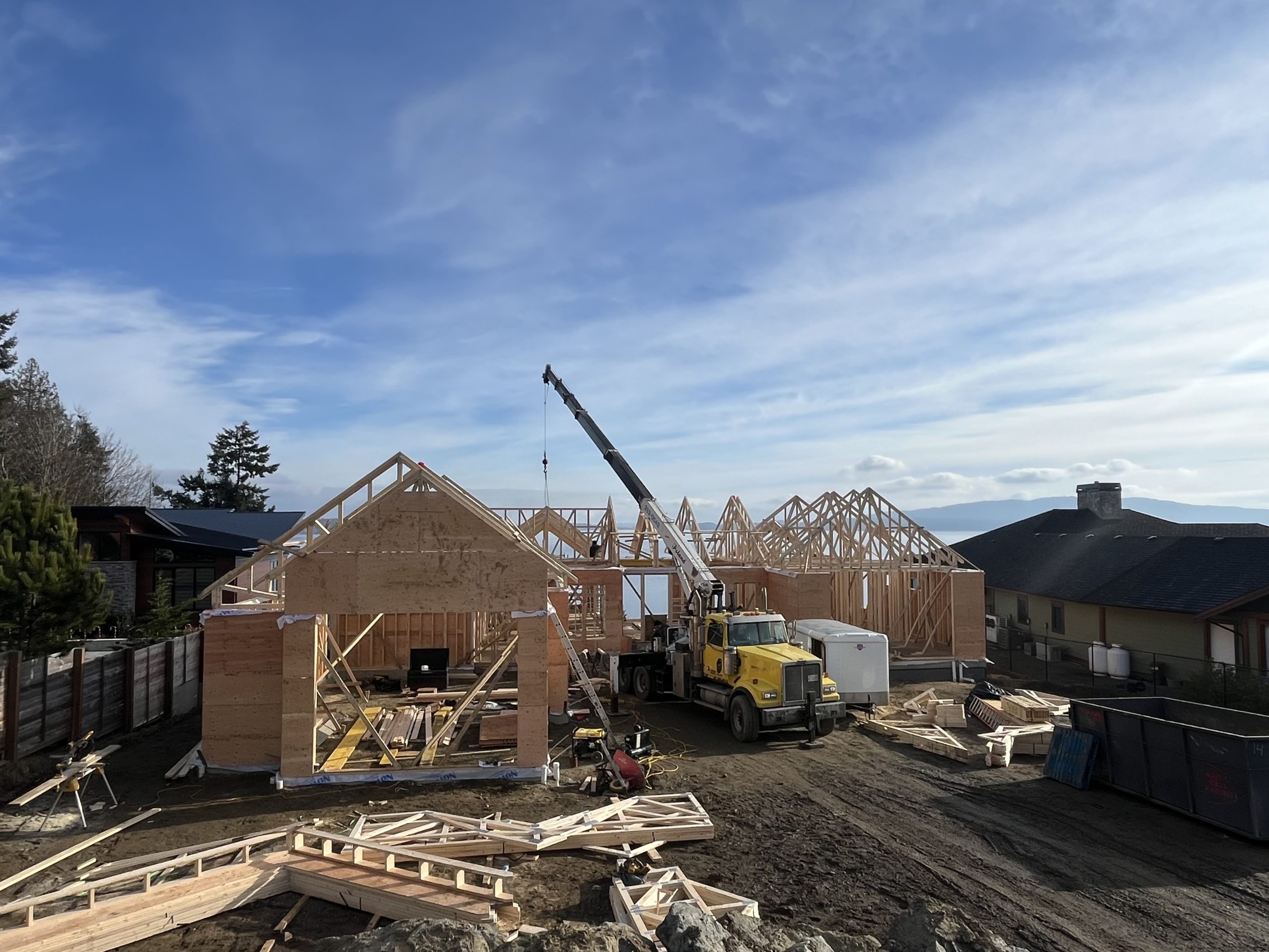 custom home construction vancouver island
