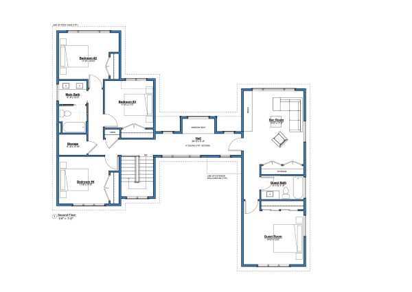 floor plans for a large family home